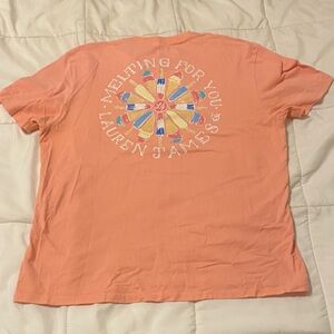 Lauren James Coral Graphic Tee